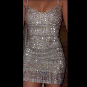 Sparkly Rhinestone Dress